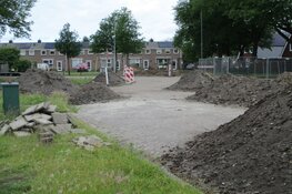 Werkzaamheden aan de Industrieweg in Heerenveen