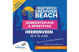 Nightwatch Eredivisie Beach voor het vierde jaar op rij in Heerenveen!