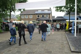 Gezellige drukte op de Skoattermarkt in Oudeschoot
