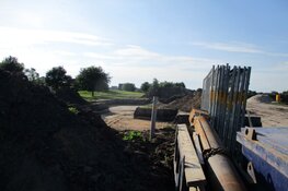 Bouw van negen patio bungalows wijk Skoatterwald begonnen