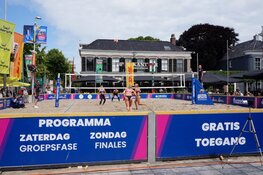 Eredivisie Beach volleybal toernooi in Heerenveen succesvol verlopen