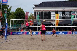 Eredivisie Beach volleybal toernooi in Heerenveen succesvol verlopen