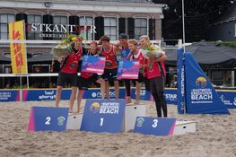 Eredivisie Beach volleybal toernooi in Heerenveen succesvol verlopen
