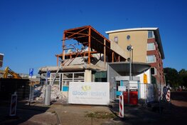 Sloop voormalig kantoorgebouw in Heerenveen vordert!