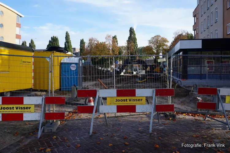 Toegangsweg Burgemeester Kuperusplein in Heerenveen gestremd
