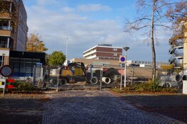 Toegangsweg Burgemeester Kuperusplein in Heerenveen gestremd
