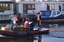 Sinterklaas aangekomen in Heerenveen