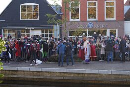 Sinterklaas aangekomen in Heerenveen
