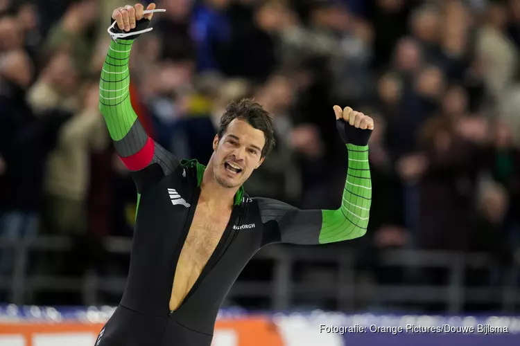 Otterspeer voor vierde keer nationaal kampioen op de sprint