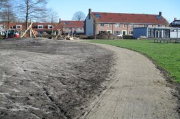 Herinrichting van grasveld Rozenstraat en Leliestraat in Heerenveen vordert!