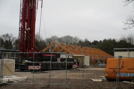 Bouw van nieuwe werklocatie Heidewoud in Oranjewoud vordert gestaag