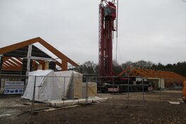 Bouw van nieuwe werklocatie Heidewoud in Oranjewoud vordert gestaag