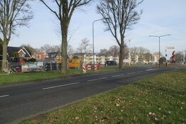 Fietspad langs de Oranje Nassaulaan in Heerenveen gestremd