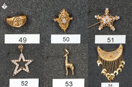 Politie Fryslân zoekt eigenaren van meer dan zestig mogelijk gestolen sieraden