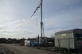 Bouw nieuwe woningen Regentesselaan in Heerenveen vordert