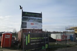Bouw nieuwe woningen Regentesselaan in Heerenveen vordert