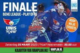 UNIS Flyers moet zaterdag vol aan de bak in de finale-serie in eigen Thialf