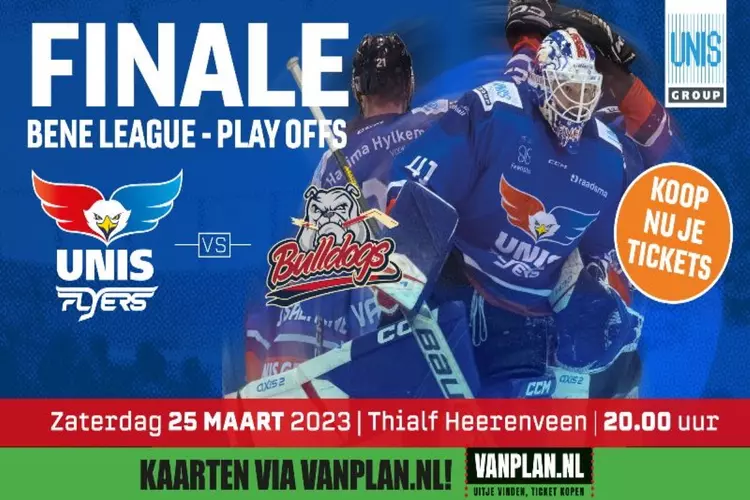 UNIS Flyers moet zaterdag vol aan de bak in de finale-serie in eigen Thialf