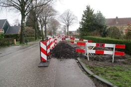 Werkzaamheden langs de Aengwirderweg in Tjalleberd en Luinjeberd vordert