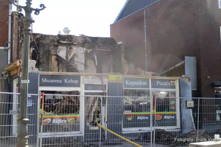 Breedpad gestremd na brand in grillroom