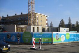 Bouw woontoren burgemeester Kuperusplein Heerenveen vordert gestaag