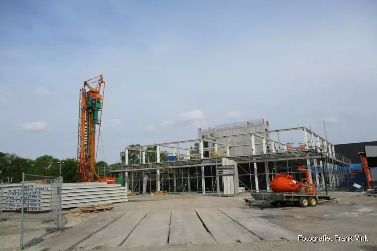 Bouw van woontoren Heremaweg Heerenveen vordert