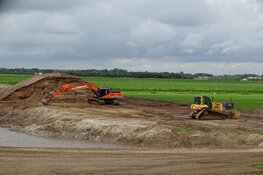 Aanleg en grondwerkzaamheden zonnepark en bedrijventerrein Klaverblad Noordoost Heerenveen vordert