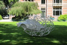 Kunstroute de Open Stal in Oldeberkoop trekt vele bezoekers