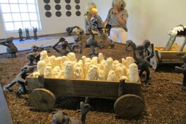 Kunstroute de Open Stal in Oldeberkoop trekt vele bezoekers