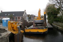 Werkzaamheden kade en Breedpad in Heerenveen vorderen flink