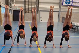 Super gesprongen op FK Groepsspringen in Nieuwehorne