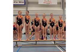 Super gesprongen op FK Groepsspringen in Nieuwehorne