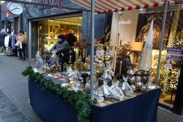 Gezellige drukte op de kerst- en wintermarkt in Heerenveen