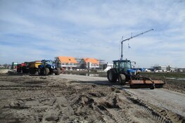Bouw van 22 woningen wijk Skoatterwald in Heerenveen vordert