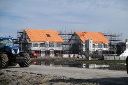 Bouw van 22 woningen wijk Skoatterwald in Heerenveen vordert