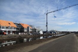 Bouw van 22 woningen wijk Skoatterwald in Heerenveen vordert