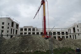 Bouw van woonzorgcentrum Anna Schotanus in Heerenveen vordert