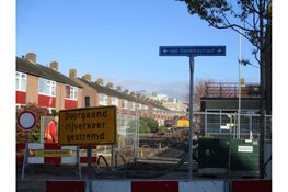 Van Oenema straat in Heerenveen gestremd voor het verkeer!