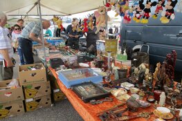 Gezellige drukte op de Vlooienmarkt in Heerenveen