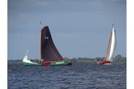 Inhaalwedstrijd IFKS Skûtsjesilen op het Tjeukemeer goed verlopen!