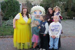 Mascotte parade Nieuwehorne succesvol verlopen