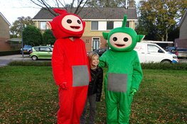 Mascotte parade Nieuwehorne succesvol verlopen