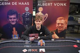 Jonah de Jong uit Heerenveen kwalificeert zich voor finale ONK Poker!