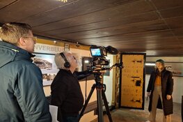 Kazemattenmuseum decor voor TV-opnamen 80 jaar Vrijheid