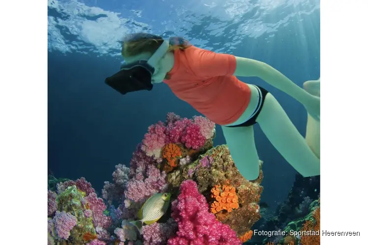 Sportstad introduceert als eerste zwembad in Noord-Nederland VR Snorkelen