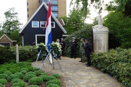 Herdenking 4 mei in Heerenveen druk bezocht