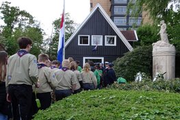 Herdenking 4 mei in Heerenveen druk bezocht