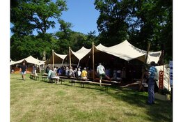 Gezellige drukte op het Oranjewoud festival
