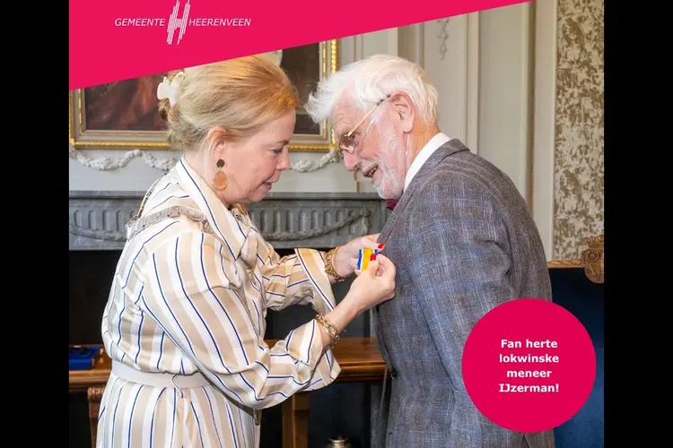 Koninklijke onderscheiding voor Yolt IJzerman
