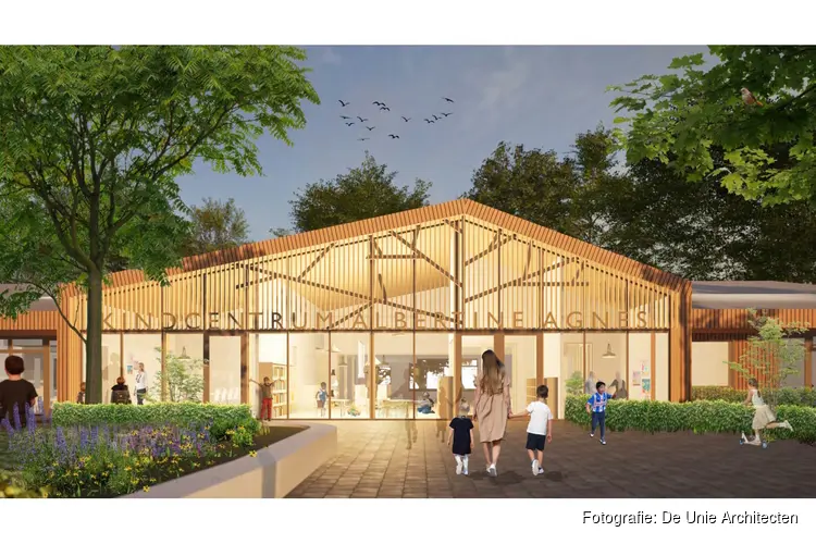 Europese prijs voor circulaire nieuwbouw kindcentrum Albertine Agnes